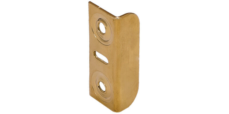 Striking Plate, for Screw Fixing, 33 x 13 x 9 mm, Steel