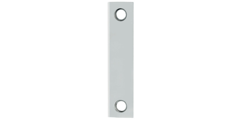 Striking Plate, for Screw Fixing, 57 x 13 mm