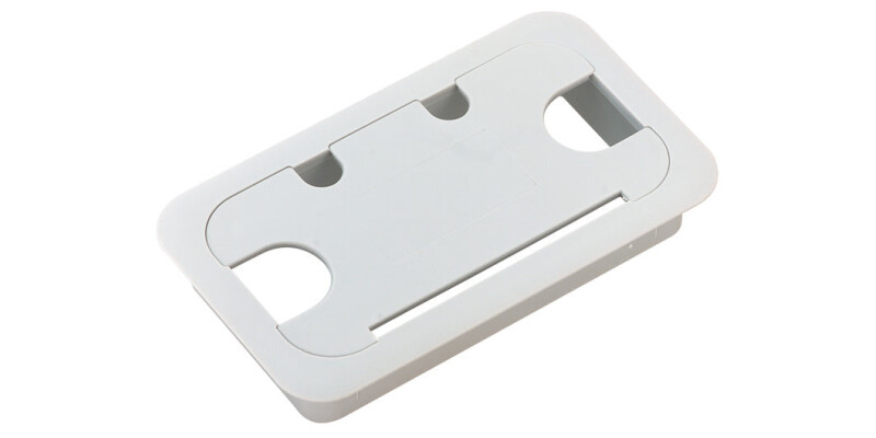 Cable Outlet, Rectangular, 55 x 105 mm