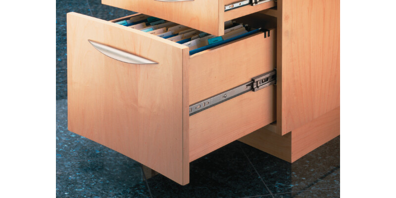 3832DO BB Drawer Runner Full 45kg 600mm BZP