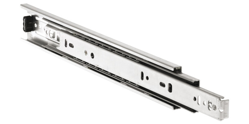 3832 BB Drawer Runner Full 49kg 350mm Wht