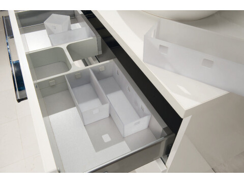 Storage System for Under Sink Drawers, H Frame Set, Ninka Banio