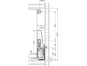 MX Round Rail Set 400mm Gry/Slv