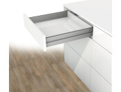 NovaPro Scala St Drawer Back 90/1000mm Slv