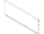 NovaPro Scala St Drawer Back 186/1000mm Stn