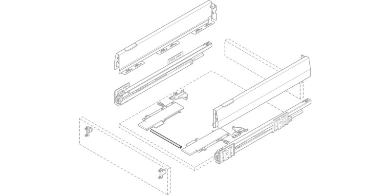 NovaPro Tipmatic Synchro Rod 1200mm