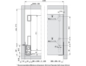 NovaPro Scala InDrw Front 186/500mm Slv