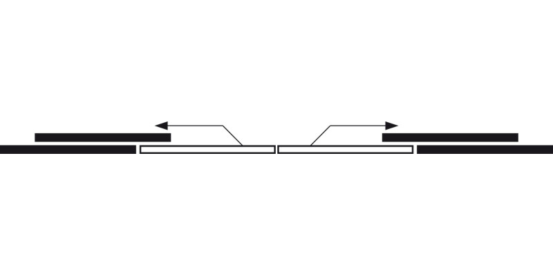 Hawa 220 Planfront 40/70 FitSet RH 1Door