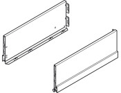NovaPro Scala Drawer Sides 186/500mm Stn