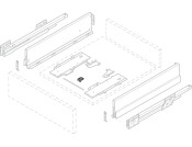 NovaPro Del Support f Cab Wd Over 800mm
