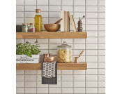 Wood Shelf Rustic Oak 1200x200x40mm