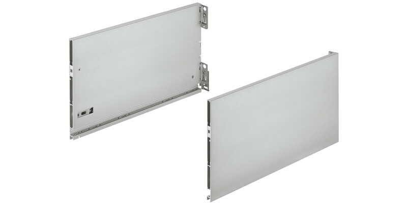 Drawer Sides, 249 mm High, Steel, Vionaro