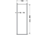 VS TalWiro PO RH 150/1745mm 16Btl Chr