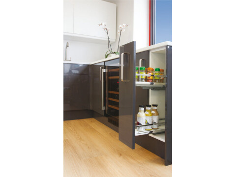 Pull Out Storage Unit, 150 mm, Full Extension
