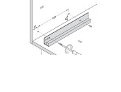 VS SUB 500mm PO Bskt DoorFix 1xSph Chr