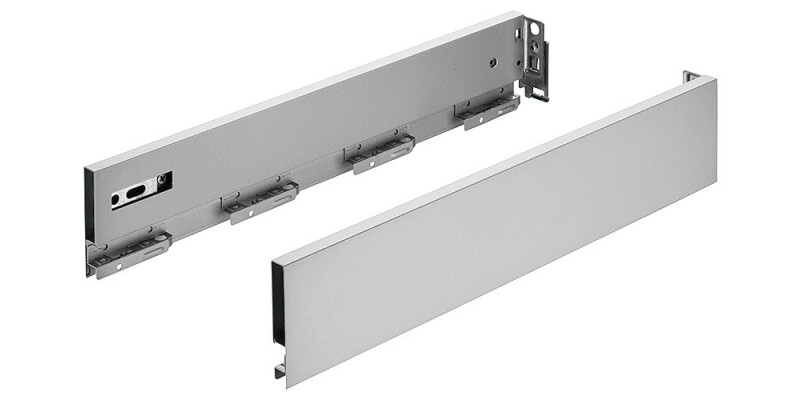 Drawer Sides, 89 mm High, Steel, Vionaro