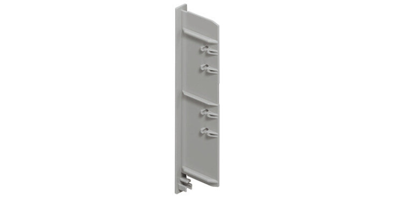 Cover Cap, for 90 mm Drawer Sides, Height 95 mm, Nova Pro Scala