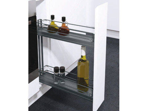 Storage Basket Set, for Cabinet Width 150 mm, 90deg, Vauth-Sagel VS SUB Slim