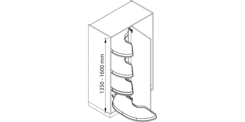 VS Cornerstone Maxx Ext Pole 1100-1350mm