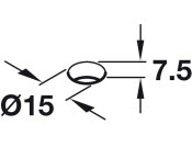 3/4 Carousel D720mm H667-713mm Alu/Gry