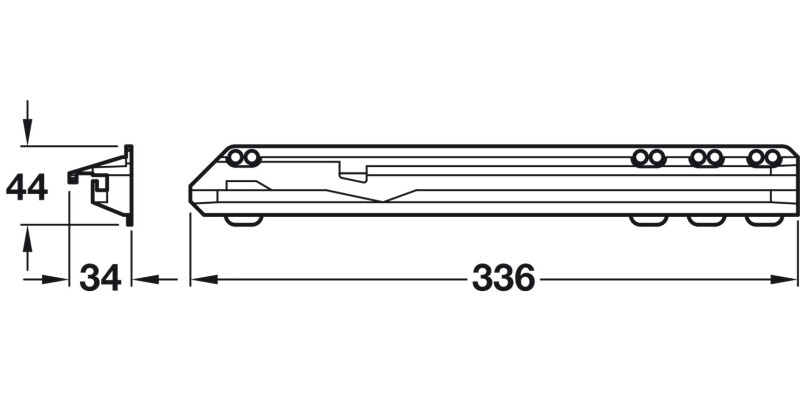 Basket Runners for 16mm Board White
