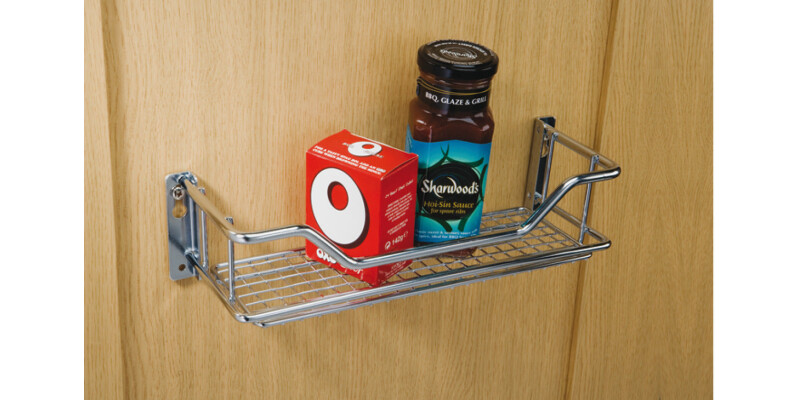 Shelf Basket, Linear Wire, Depth 100 mm