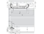 PS40 Top Guide Rail 3050mm