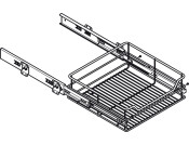 PO Veg Basket/Soft Close Run 500mm Chr