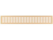 Vent Grille RM 480x80mm AA Slv