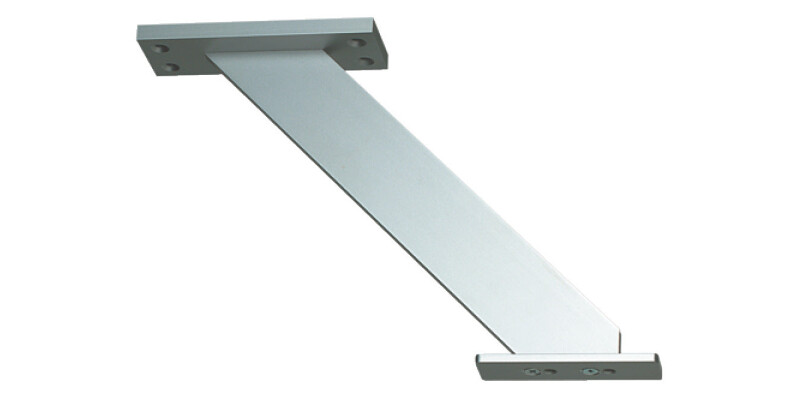 Breakfast Bar Support, Inclined, for Worktop Mounting