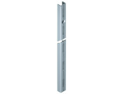 Supp Chnl Sgl Slot 995mm PC St White