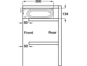 Tambour Door Sys 500x720mm SAA