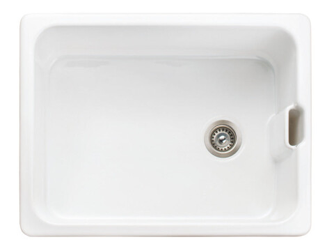 Sink, 1.0 Bowl, Ceramic, Belfast, Rangemaster Farmhouse