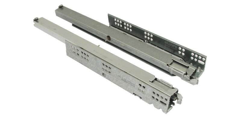 Concealed Drawer Runners, Full Extension, Load Capacity 40-60 kg, Dynapro Tipmat