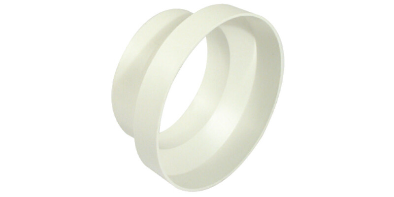 Round Reducer, Flame Retardant, White, Manrose