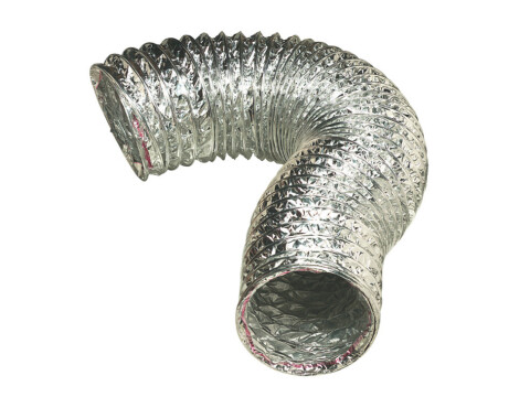 Flexi Hose, Polyester Reinforced Aluminium, Manrose