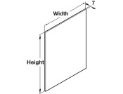Stainless Steel S/B 600x750x7mm