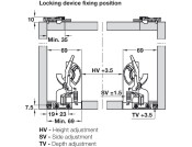 Dynapro Fnt Depth Adj Device LH 200pc