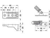 Flap-Ex Flap Hinge