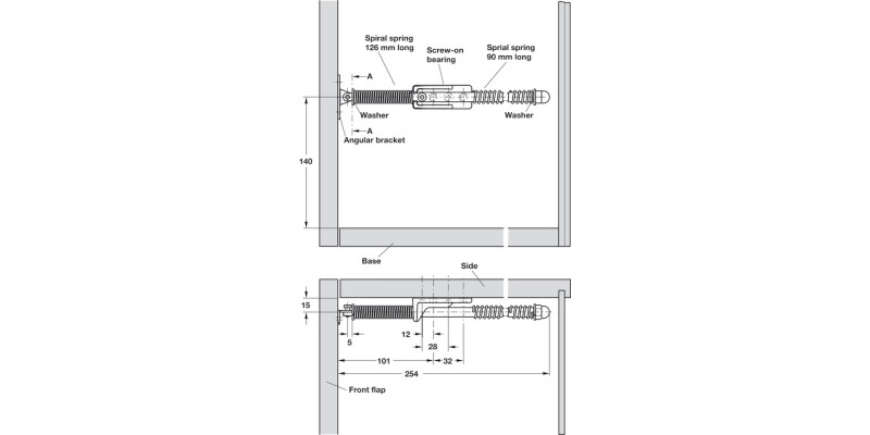 Flap-Ex Flap Hinge