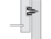Guide Rail 11/350mm Pl White