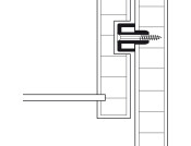 Guide Rail 11/350mm Pl White