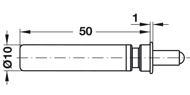 Smove Piston Door Buffer Pl Grey