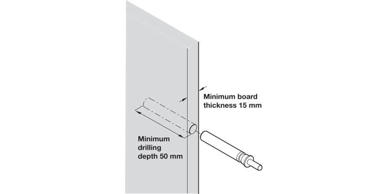 Smove Piston Door Buffer Pl Grey
