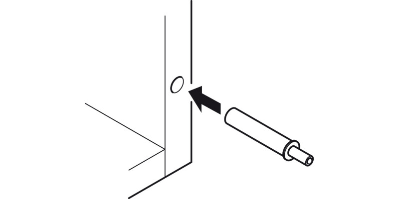Smove Piston Door Buffer Pl Grey