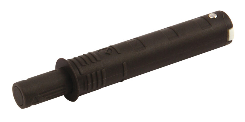 Push Door Catch, Concealed or Surface Mounted, Short Version, with Buffer, K Pus