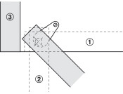 Pivot Hinge wo Stop Pl White
