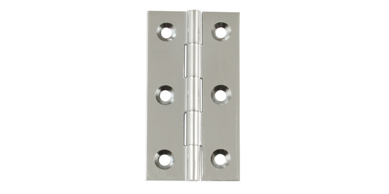 Butt Hinge, 64 x 35 mm, Brass