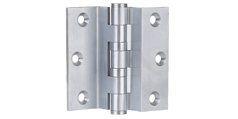 Butt Hinge, Stormproof, Cranked, Brass