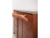 3832TR BB Drawer Runner Full 45kg 550mm Blk